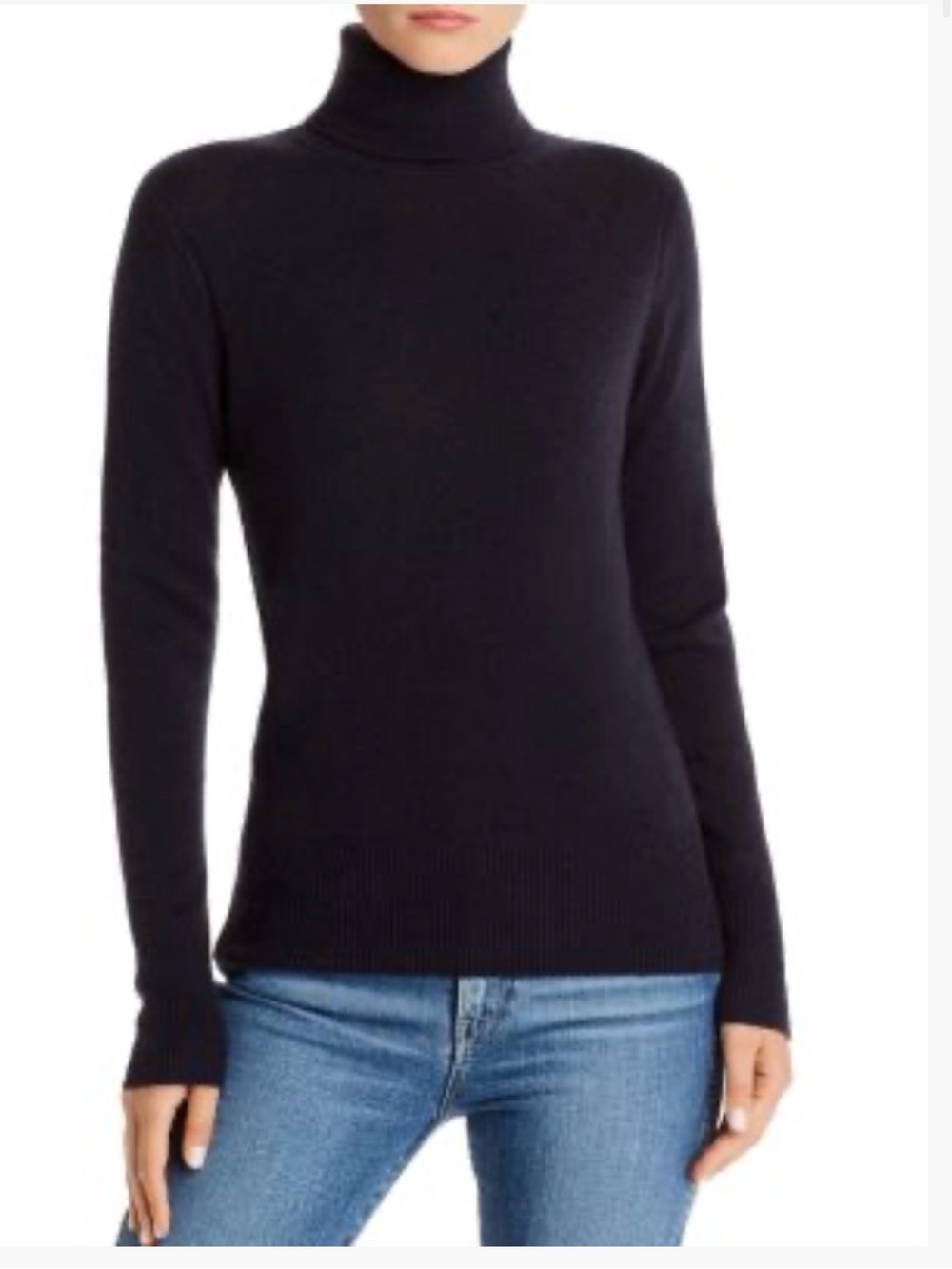 Equipment Black Turtleneck Sweater